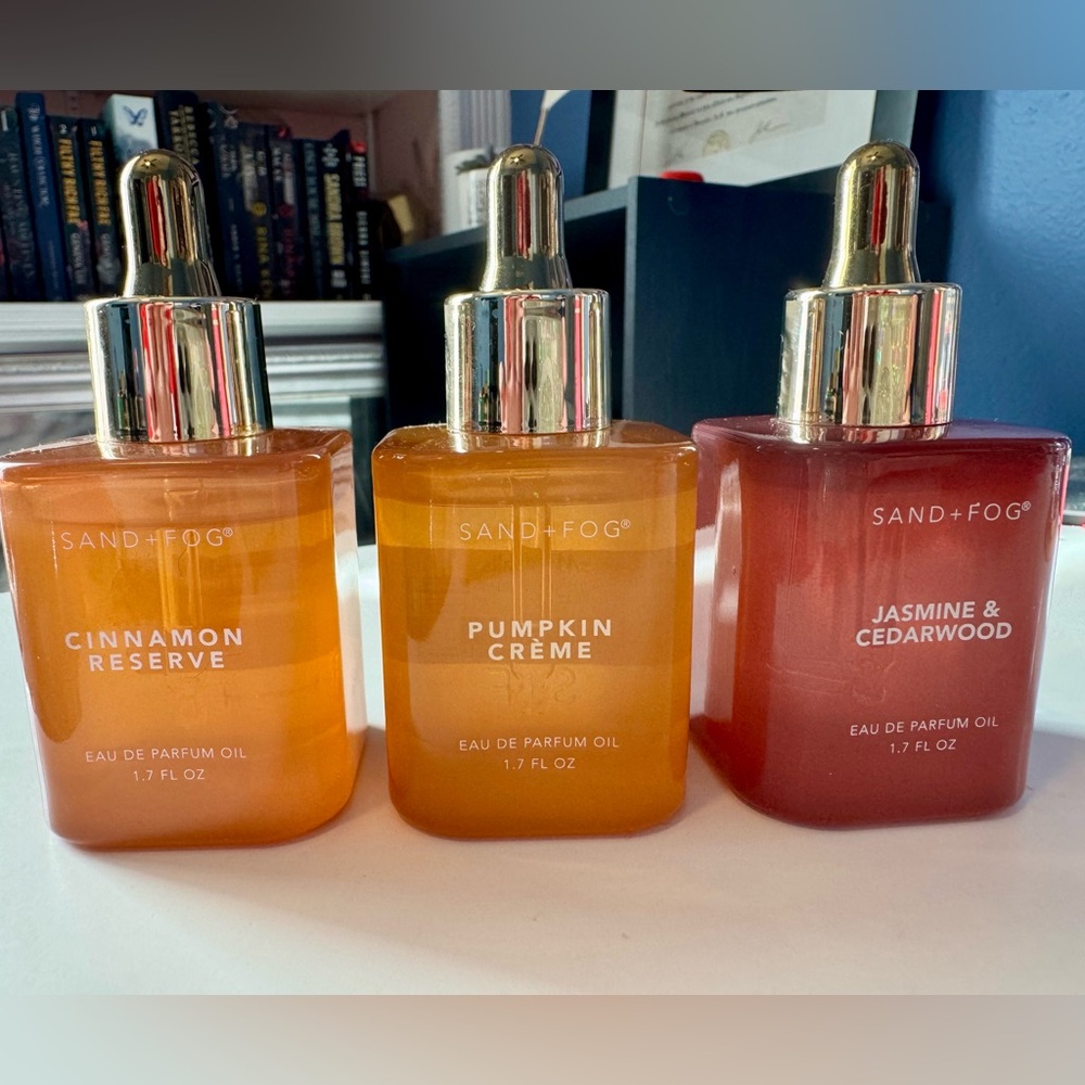 Sand + Fog eau de parfum oil - bundle of 3!